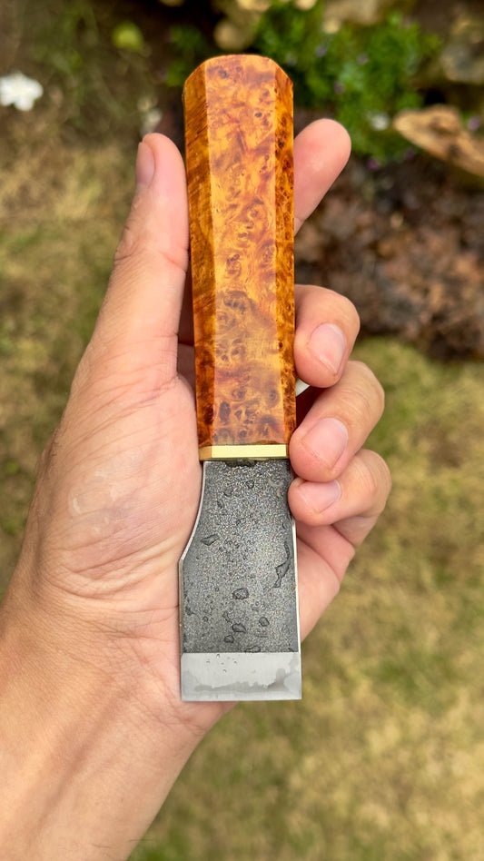 Japanese Style Leather Knife